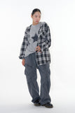 Nest check hood shirt