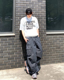 Pigment Nylon Cargo Banding Pants