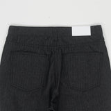 (W) Det Herringbone Flare Jeans