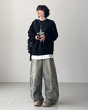 Vitic Layered Wide Denim