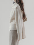 [Premium] Cory Two-Way Zip Up Knit