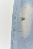 Brick Brushed Wide Denim