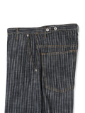 Oki Striped Wide Denim