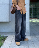 fouard wide denim pants