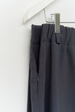 (W) Moms Pleats Skirt Pants