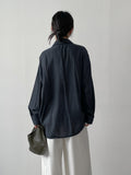 Mute Wrinkle Over Fit Shirt