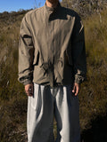 Autumn Peach Short Field Jacket