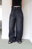 Heaven Lettering Denim Pants