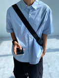 Wearable String Cotton Half Shirt