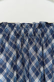 (W) Campus Checked Skirt