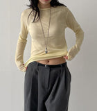 Tencel Slim See-through T-shirt