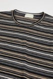 Multi stripe loose long sleeve