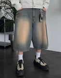 Western Mood Sand Bermuda Denim