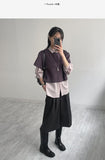 Puppy Half Crop Knit