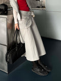 SUEDE WIDE BELT