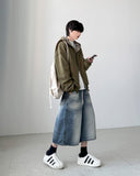 Error Washed Bermuda Denim