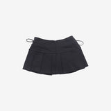 Armor pleated corset skirt