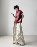 Chiffon Nylon Cargo Pants