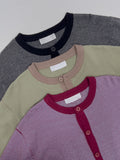 Perry Stripe Loose Fit Cardigan