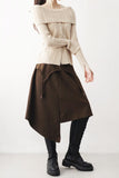 Hein D-ring Unbalanced Skirt