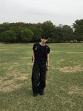 Sword Henley Neck Ringer Short Sleeve T-shirt