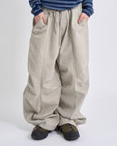 Dyeing washed panel pants