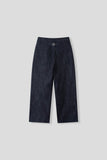 Cinch-back Wide Denim