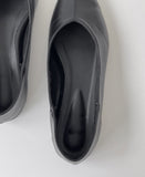Leaf stiletto flat shoes