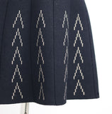 Ethel pattern knit skirt