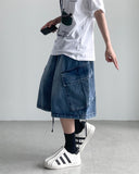 Crocs Cargo Denim Shorts