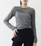 Enti color matching layered t-shirt