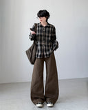 Gallua Peach Wide Pants