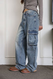 Benny cargo denim pants