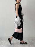 [SET] Pleated Sleeveless Skirt Two-Piece Set