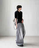 Bagger Gray Balloon Denim