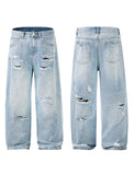 Hold Damage Wide Denim