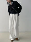 [Plan] Pintuck Daily V-Neck Knit