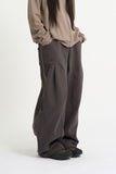 Contoured fleece sweatpants