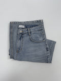 103 Grayish Wide Denim Pants