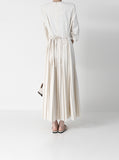 [Premium] Sophia Pleated Strap Long One Piece