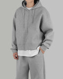 Pren setup hooded zip-up