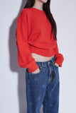 logo print denim
