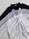 Aswell Back Slit Loose Fit Shirt