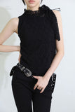 Washing Denim Eyelet Belt