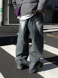 Gracie Blue Wide Denim Jeans