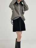 Varsity Two-Way String Cardigan
