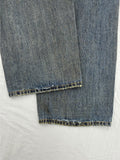 Mud wide denim pants