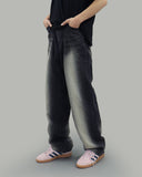 Ruko Washing Wide Denim Pants