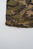 (W) Ruffle Camo Skirt