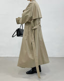 London Robe Overfit Long Trench Coat